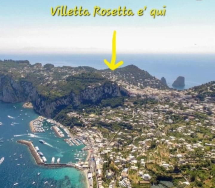 Villetta Rosetta Capri Exteriér fotografie